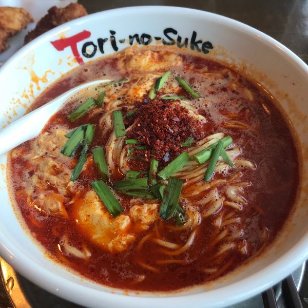 「火の鶏（大辛）¥842」@とりの助 上里店の写真