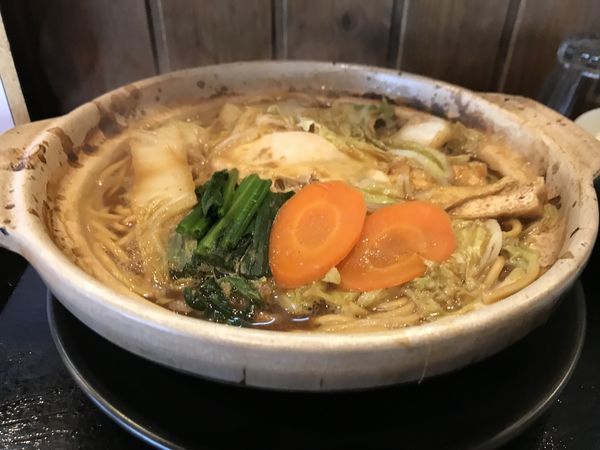 「シシ鍋2019【八丁赤味噌】」@麺創 なな家の写真