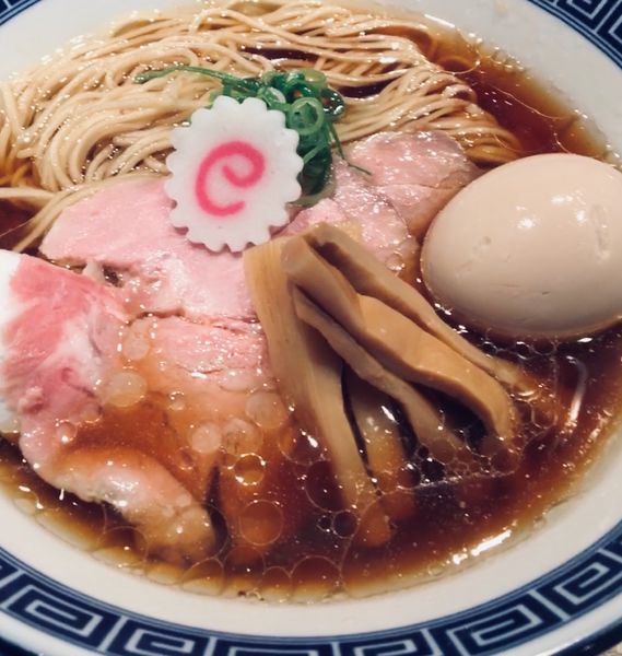 「特製中華そば」@中華そば 竹むらの写真