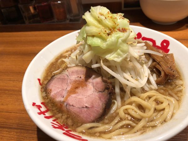 「ガッツリ煮干しらーめん 800円」@なんつッ亭 御徒町店の写真
