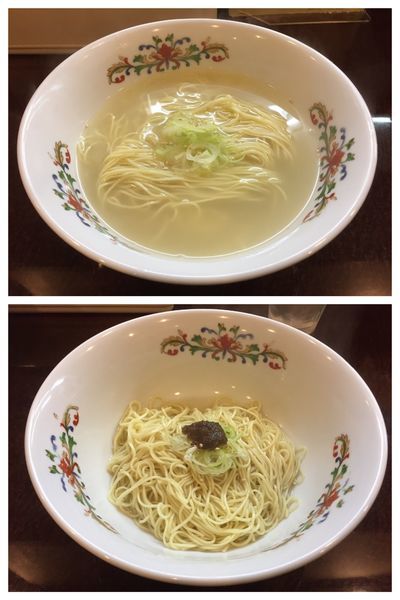 「塩らーめん＋光麺」@ラーメン寺子屋 麺倶楽部の写真