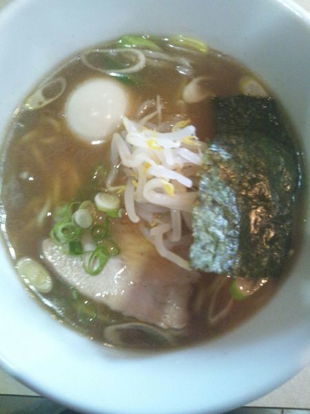「佑庵らーめん（味玉付き）」@麺ごころ 佑庵の写真