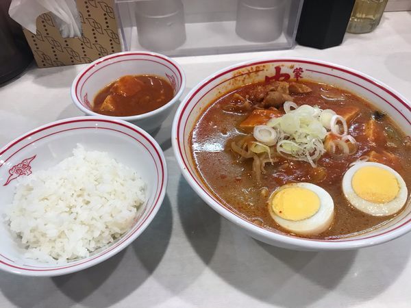 「五目蒙古タンメン定食 1,060円」@蒙古タンメン 中本 御徒町店の写真