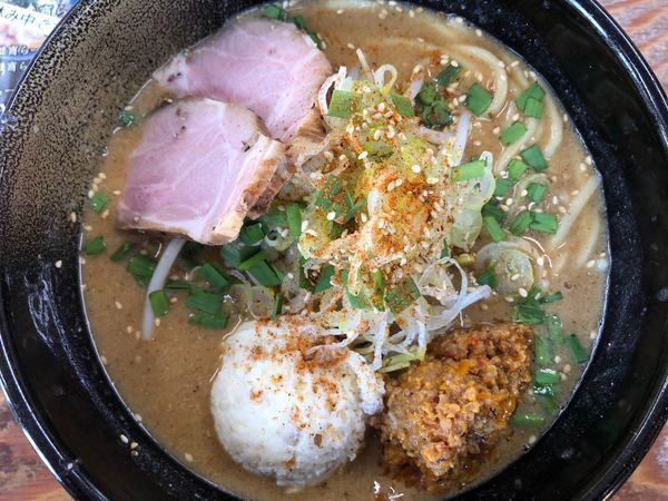 「どろ味噌らーめん 880円」@餃子の並商 都賀店の写真