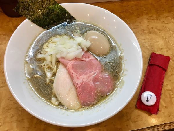 「純煮干そば＋味玉」@中華そば 児ノ木の写真