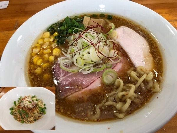 「【期間限定】地鶏味噌そば800円、坦々和え玉300円」@麺屋 むじゃきの写真
