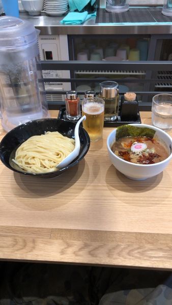 「つけ麺」@UNDER GROUND RAMEN 頑者 グランエミオ所沢店の写真