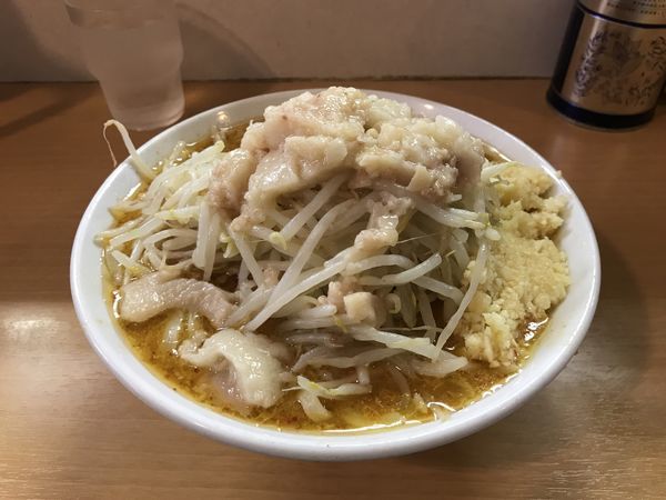 「[限定]みそ＋ニンニク＋アブラ」@豚星。の写真