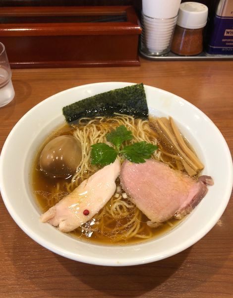 「味玉醤油ラーメン ¥850」@中華そば 七麺鳥の写真