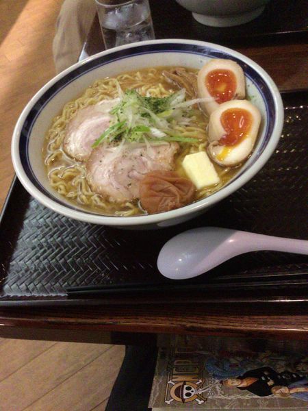 「梅塩バターラーメン」@麺カフェ ダボハウスの写真