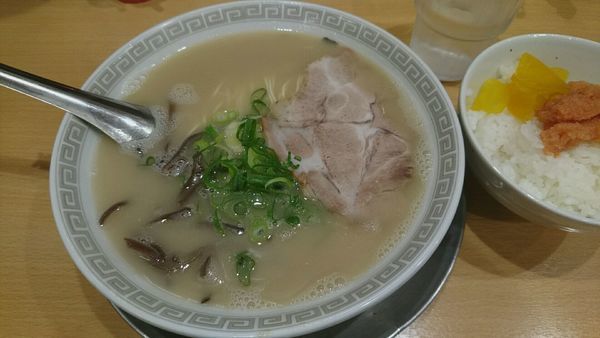 「ラーメンと小明太子ごはん_790円」@博多ラーメン 和の写真