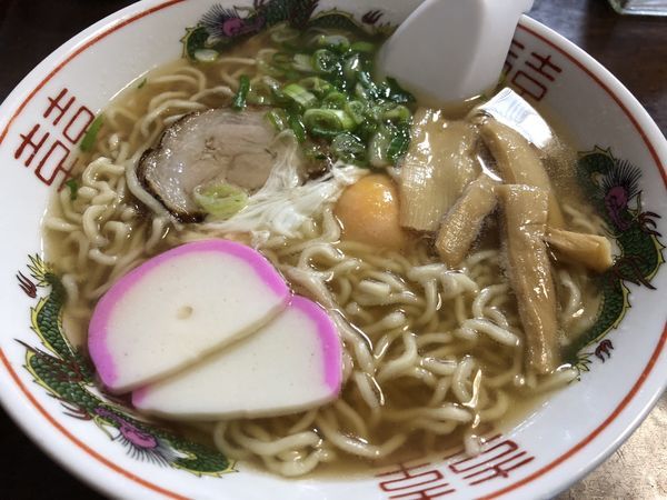 「中華そば（玉子入り）　￥６００」@東京庵の写真