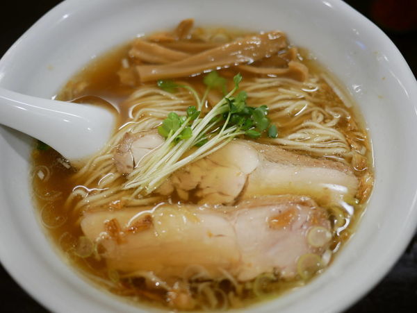 「目黒のさんまラーメン」@づゅる麺 池田の写真