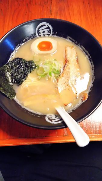 「醤油豚骨」@まる兵らーめん 前橋店の写真