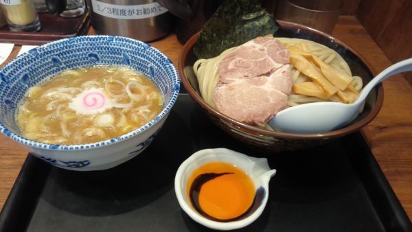 「海老つけめん730円」@舎鈴 桶川店の写真