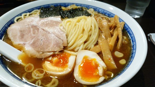 「ラーメン並　味玉」@中華そば べんてんの写真