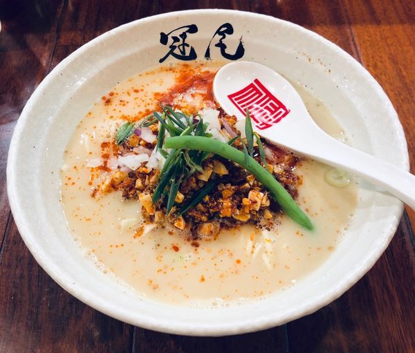 「鶏担湯らぁめん（￥980）」@らぁめん冠尾 恵比寿西店の写真