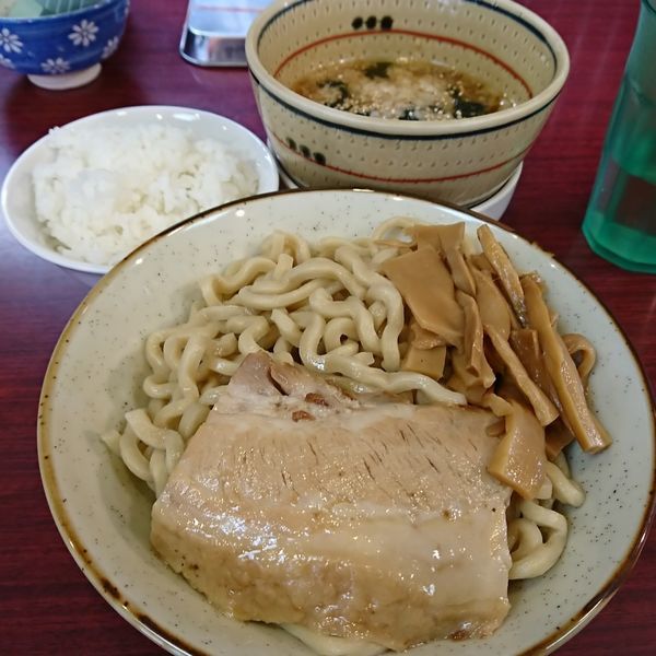 「背脂づけ麺 780えん」@匠神角ふじ 柏店の写真