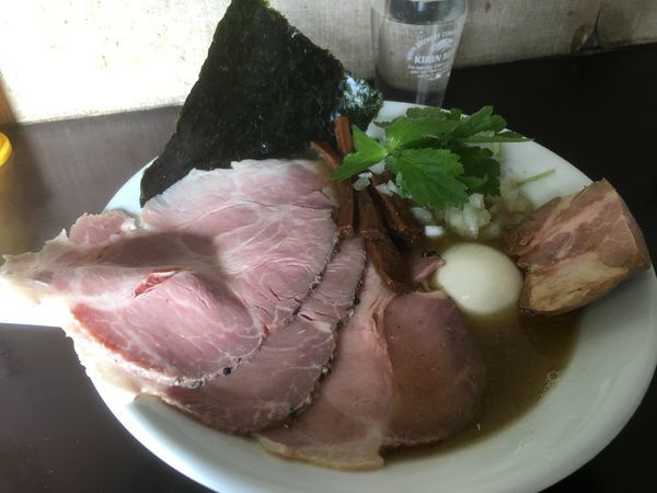 「特製煮干そば（白）1,100円」@と多゛食堂の写真