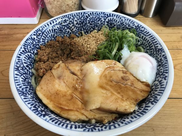 「特製汁なし坦々麺 並＋辛しびれ」@自家製麺 てんかの写真