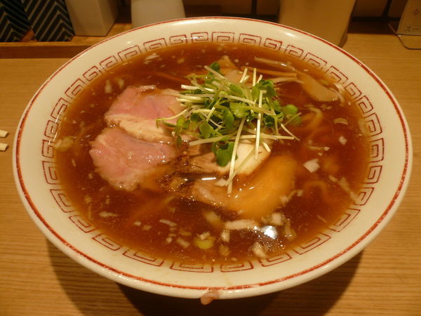 「蔵出し醤油らーめん（すっきり）」@きたかた食堂の写真