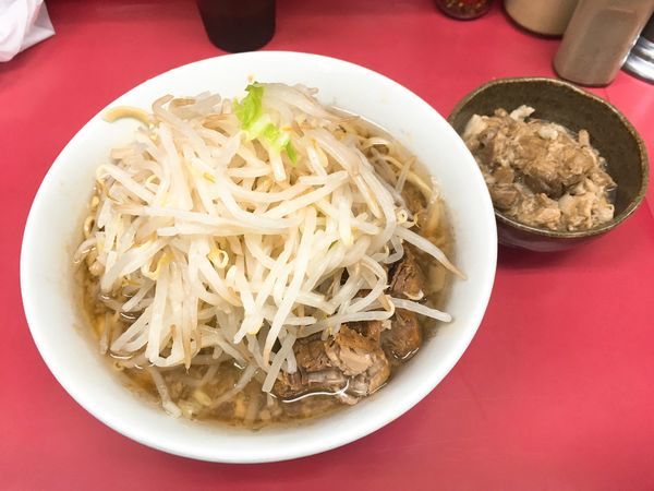 「麺半分ヤサイ＋脂っKOIWA」@ラーメン二郎 小岩店の写真