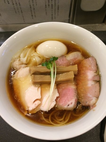 「特製鶏そば1200円」@らぁ麺 やまぐちの写真