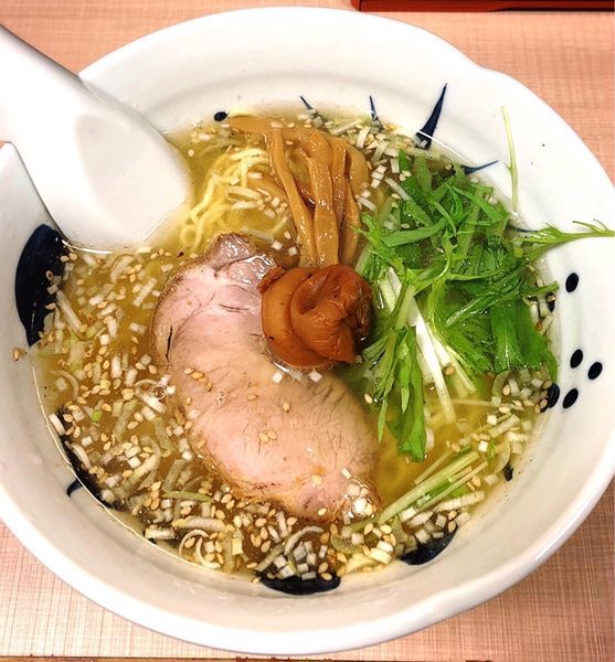 「梅しおらーめん」@与ろゐ屋の写真