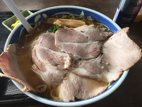 「醤油チャーシューラーメン 大盛り」@甘太郎の写真