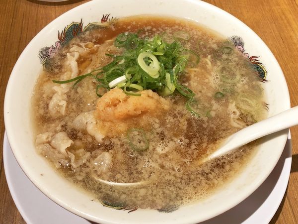「肉醤油らーめん」@肉醤油ラーメン 肉太郎 梅田第3ビル店の写真