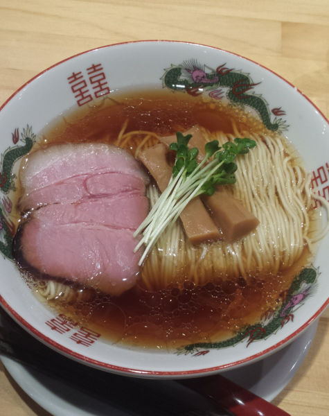 「中華そば(醤油)600円」@いしかわやの写真