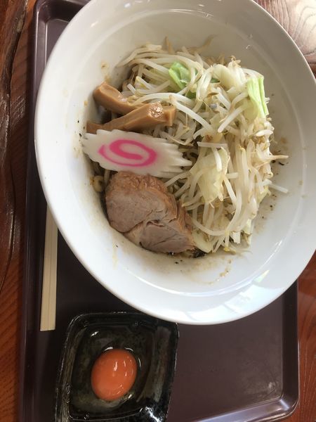 「細麺まぜそば」@ラーメン 大高山 龍ヶ崎牛久店の写真