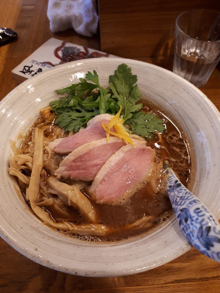 「赤味噌そば900円」@中華そば きなりの写真