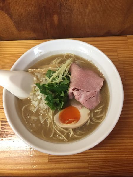 「まぐろそば」@中華そば よしかわの写真