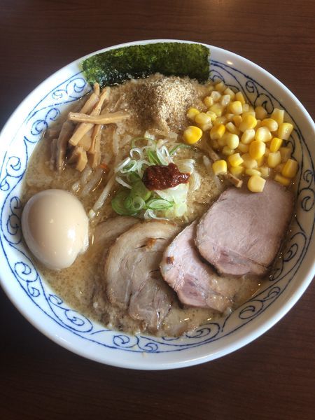 「白味噌ラーメン」@麺屋 必道の写真