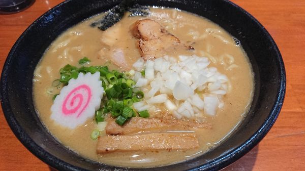 「濃厚中華そば 大盛」@中華そば 輝羅の写真