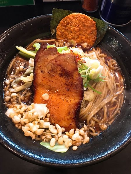「焦がし醤油ラーメン(鶏)  ¥780」@麺家 うえだの写真