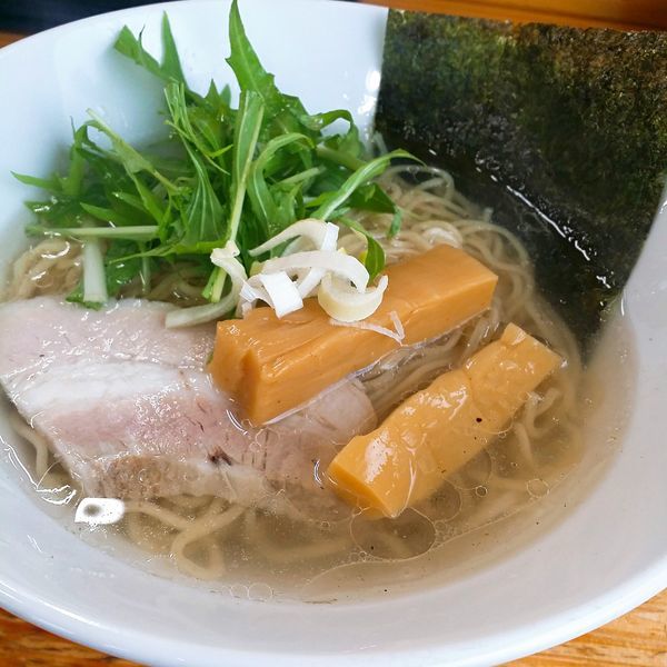 「塩ラーメン」@我流麺家～JIN～の写真