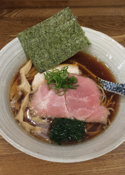 「醤油そば780円」@中華そば きなりの写真