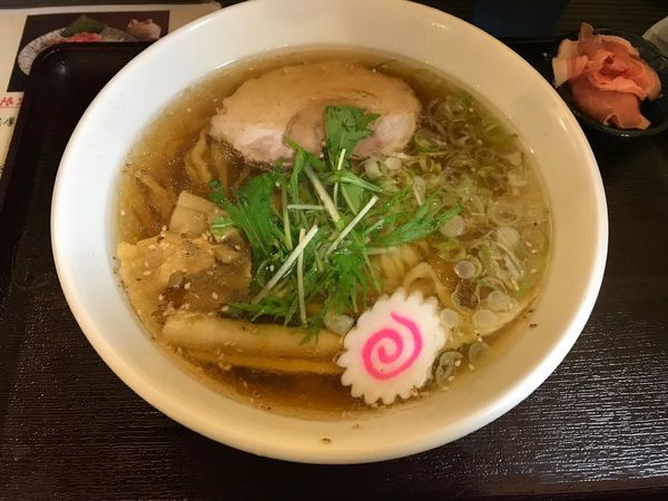 「しょうゆらーめん」@麺匠えにしの写真