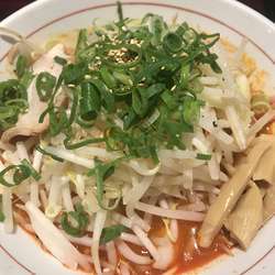 限定 鳥辛味麺 野菜増し