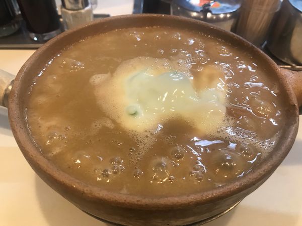 「天下一品土鍋チーズ  900円」@天下一品 中央通り店の写真