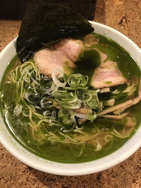 「しそ風味塩+麺増（¥780+¥100）」@きくちひろきの写真