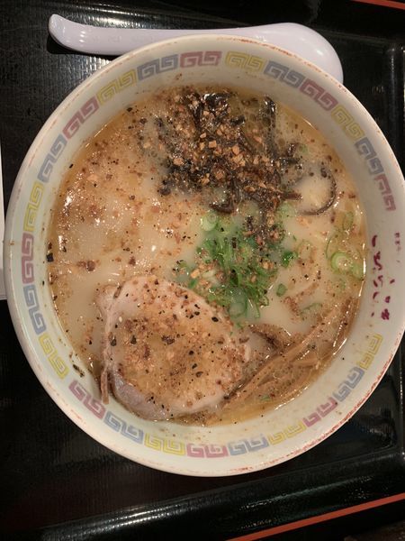 「ミニとんこつラーメン ¥570」@熊本ラーメン こむらさき 新横浜店の写真