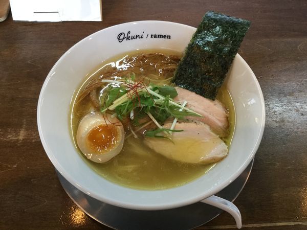 「おくに／ラーメン・塩(¥850)」@おくに / らーめんの写真