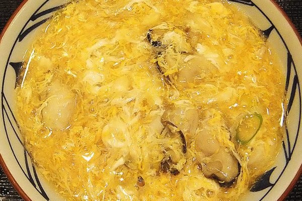 「牡蠣づくし玉子あんかけ(大盛)」@丸亀製麺 ララガーデン春日部店の写真