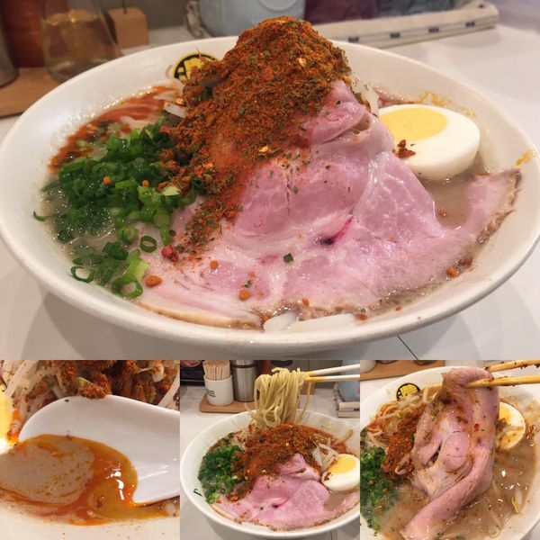 「スーパー辛辛豚らーめん700円」@濃菜麺 井の庄 荻窪店の写真