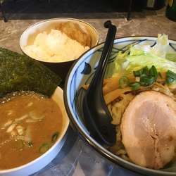 超濃厚！！みそつけ麺＋ライス