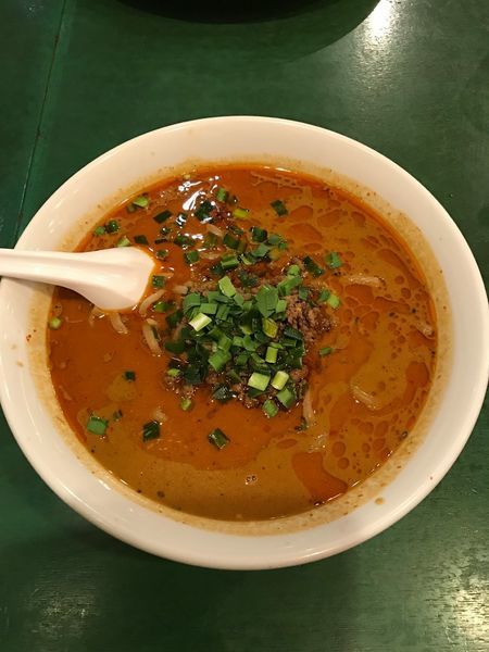 「四川担担麺 中辛」@百香亭 つくば本店の写真