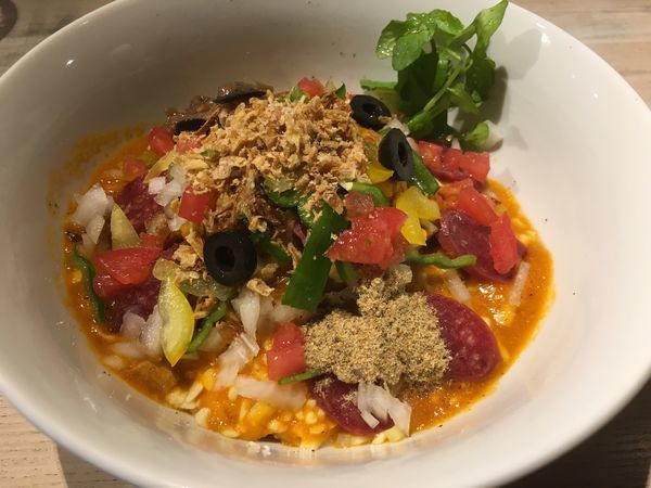 「ピザソバ＋〆のリゾット」@ajito ismの写真